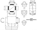 Inside Snap-Ring Wing Bearing